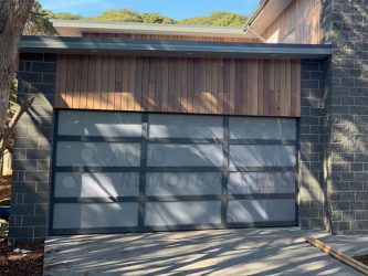 aluminium garage door installed in melbourne