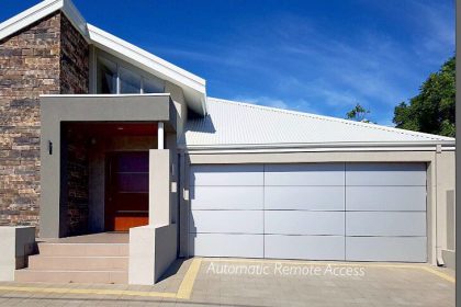 custom aluminium garage door